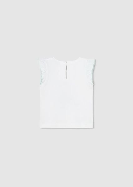 Mayoral Tül Detaylı Kız Bebek T-shirt