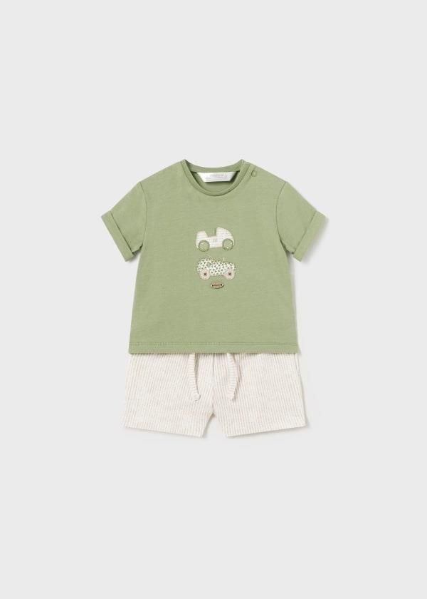 Mayoral 4lü Erkek Bebek T-shirt Şort Set