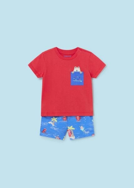 Mayoral 2li Erkek Bebek T-shirt Mayo Set