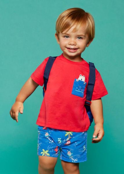 Mayoral 2li Erkek Bebek T-shirt Mayo Set