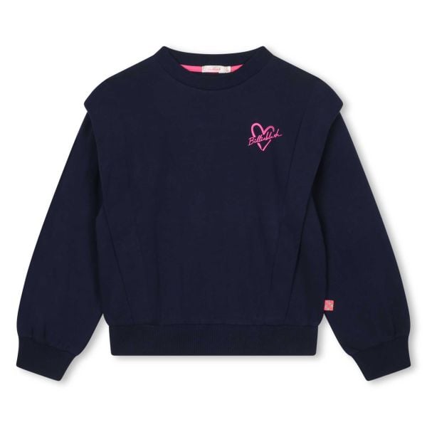 Billieblush Arkası Baskılı Kız Çocuk Sweatshirt