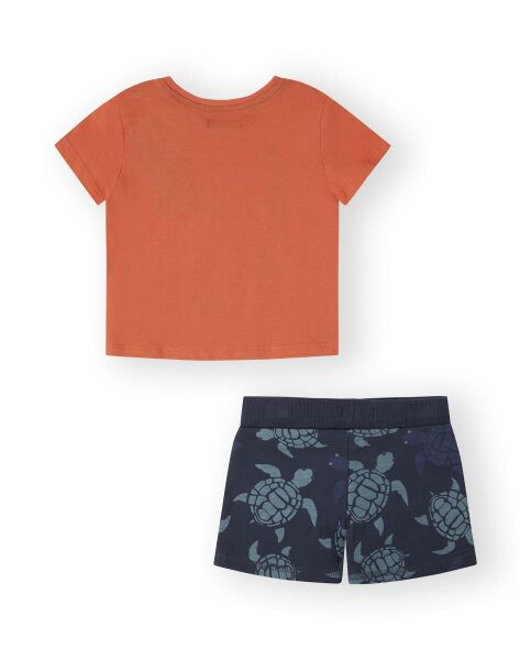 Canada House 2li Erkek Bebek T-shirt Şort Set