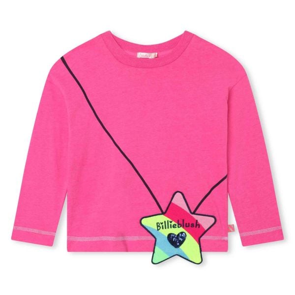 Billieblush Çanta Detaylı Kız Çocuk T-shirt