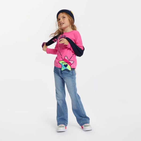 Billieblush Çanta Detaylı Kız Çocuk T-shirt