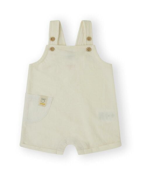 Canada House Askılı Erkek Bebek Salopet Tulum