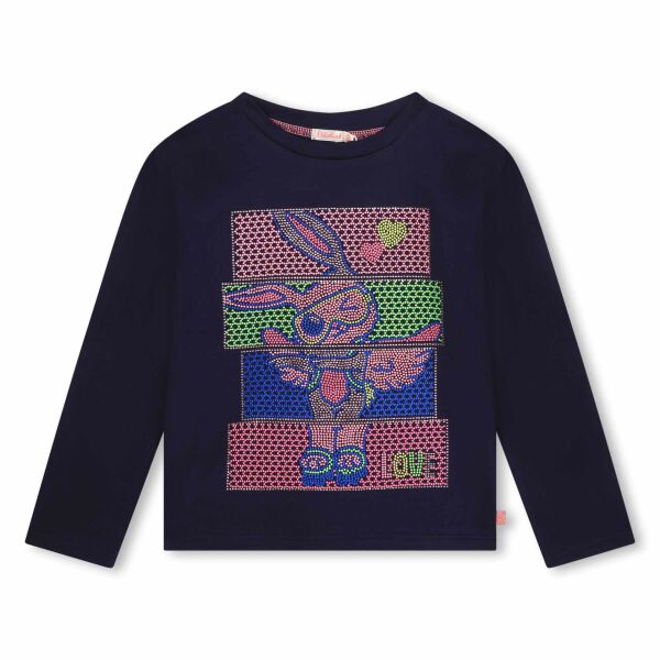 Billieblush İşlemeli Tavşan Detaylı Kız Çocuk T-shirt