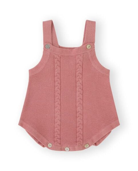 Canada House Yazlık Kız Bebek Triko Tulum