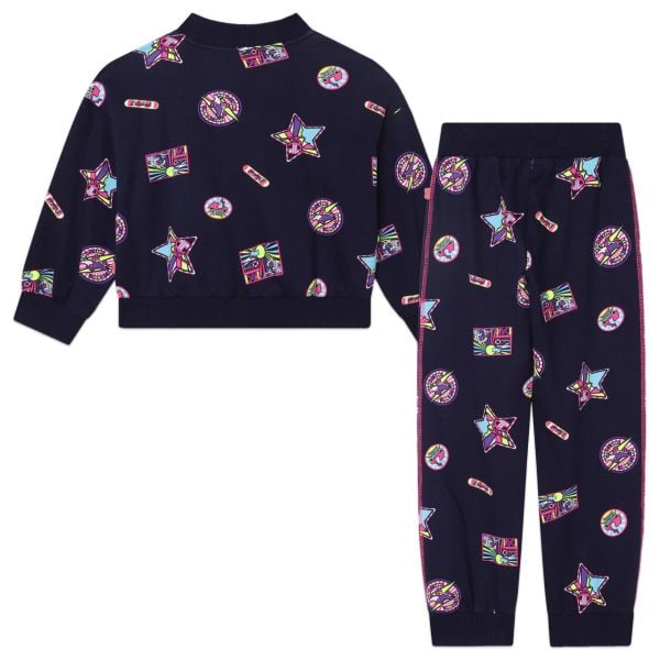 Billieblush Desenli Kız Çocuk Eşofman Takım