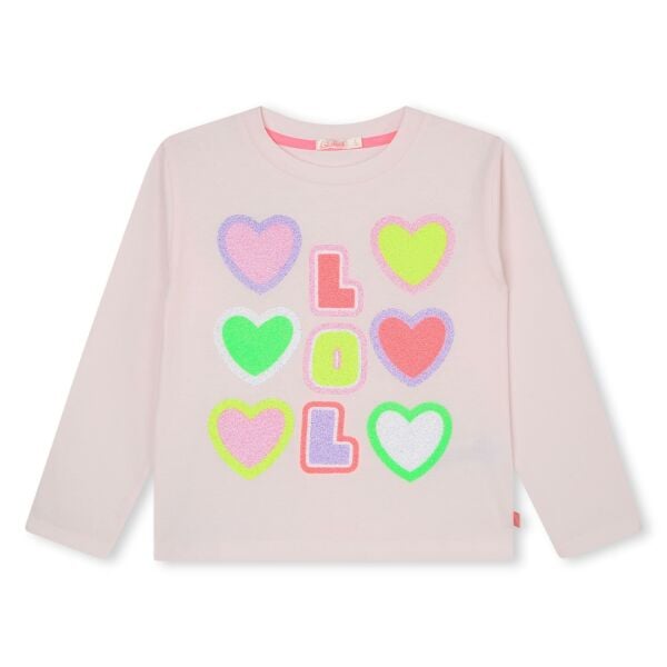 Billieblush Neon İşlemeli Kız Çocuk T-shirt