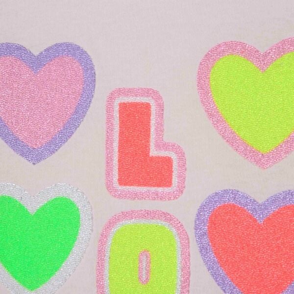 Billieblush Neon İşlemeli Kız Çocuk T-shirt