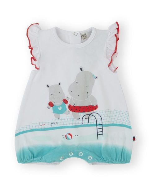 Canada House Kız Bebek Hippo Tulum