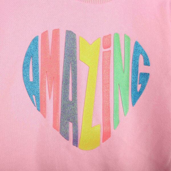 Billieblush Yazı Detaylı Kız Çocuk Sweatshirt