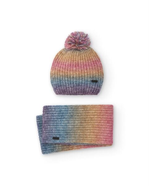 Tuc Tuc 2li Kız Çocuk Bere Atkı Set