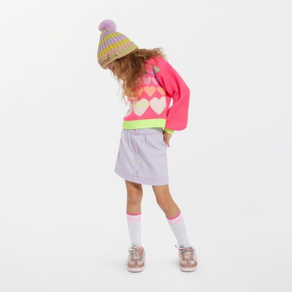 Billieblush Payet İşlemeli Turuncu Kız Çocuk Bere