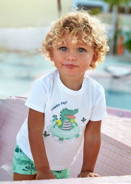 Mayoral 2li Erkek Bebek T-shirt Mayo Set