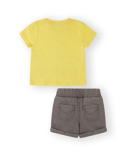 Canada House 2li Erkek Bebek T-shirt - Şort Set