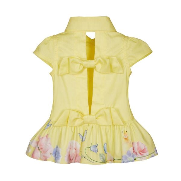 Sırt Dekolteli 2li Kız Çocuk Gömlek Tayt Set