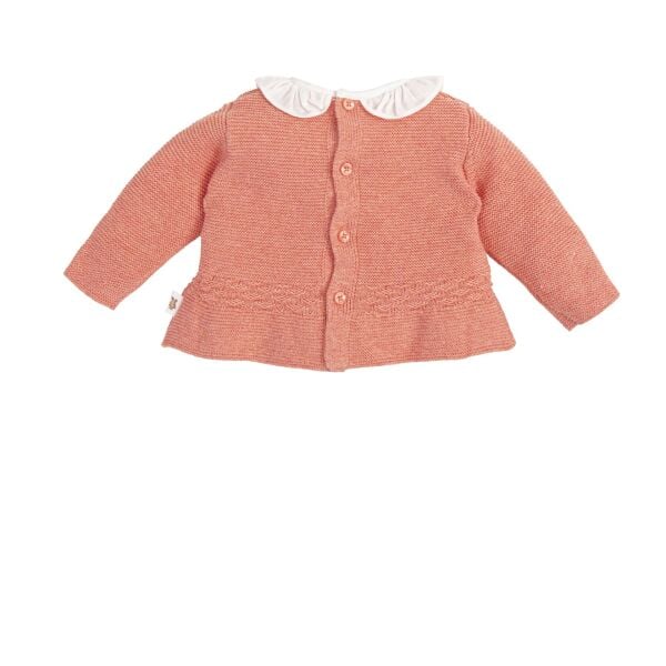 Tutto Piccolo Yakalı Triko Kız Bebek Bluz