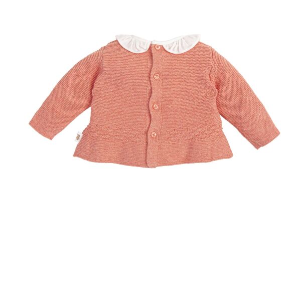 Tutto Piccolo Yakalı Triko Kız Bebek Bluz