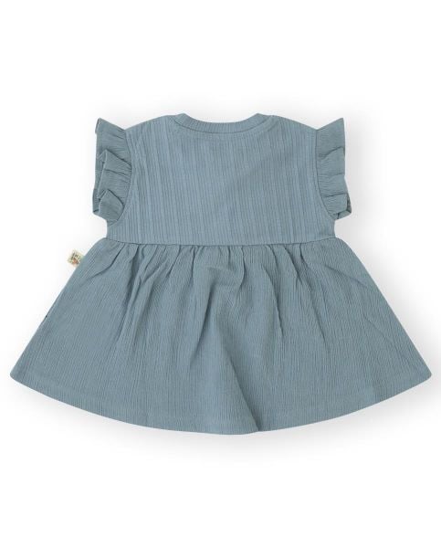 Canada House Mavi Kız Bebek Elbise