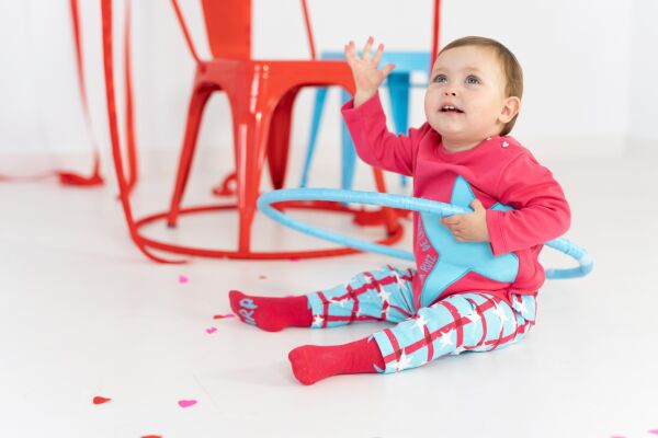 Agatha Ruiz de la Prada Yıldızlı Kız Bebek Bluz Pantolon Set