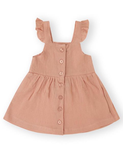 Canada House Askılı Kız Bebek Elbise