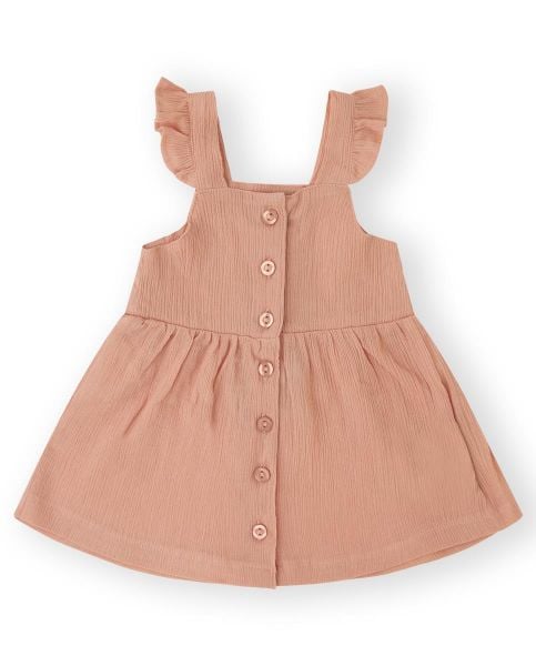 Canada House Askılı Kız Bebek Elbise