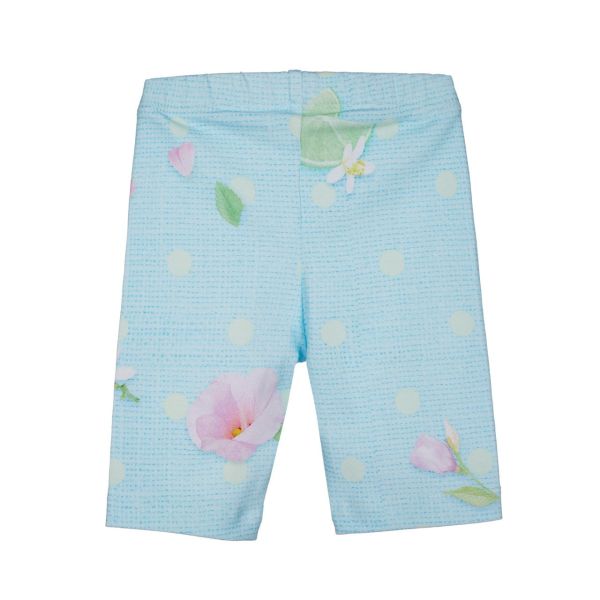 Fiyonklu Puantiyeli 2li Bluz Tayt Set