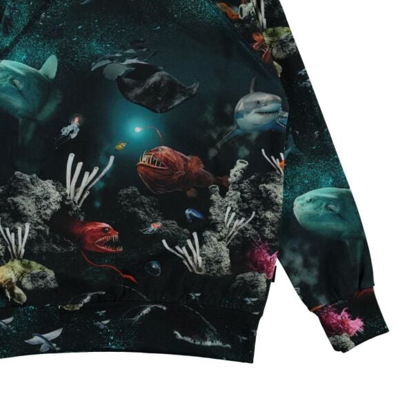 Okyanus Temalı Erkek Çocuk Sweatshirt