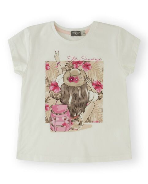 Canada House İnteraktif Kız Çocuk T-shirt
