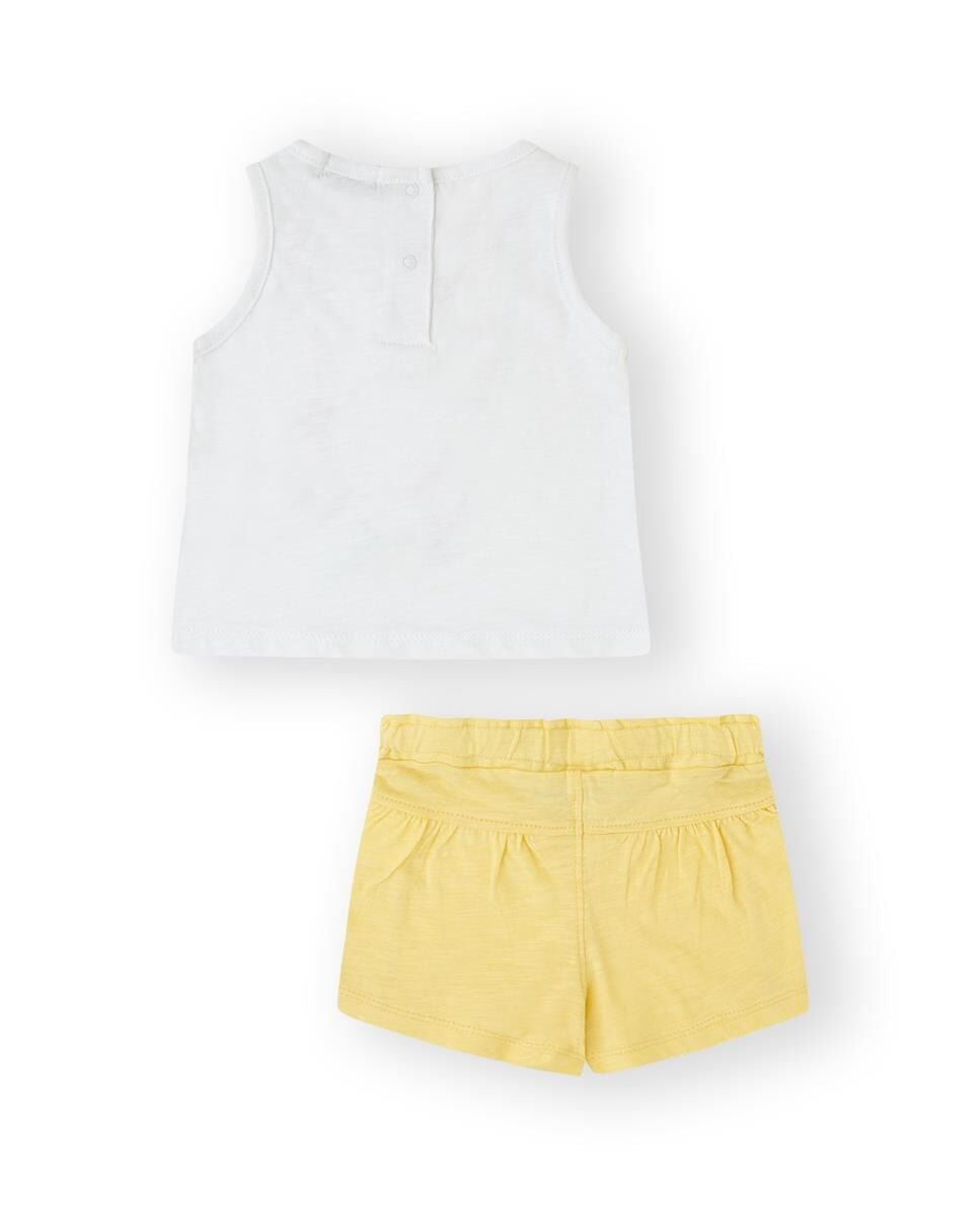 Canada House 2li Kız Bebek T-shİrt Şort Set