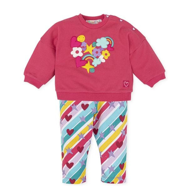 Agatha Ruiz de la Prada Renkli 2li Pantolon - Bluz Set