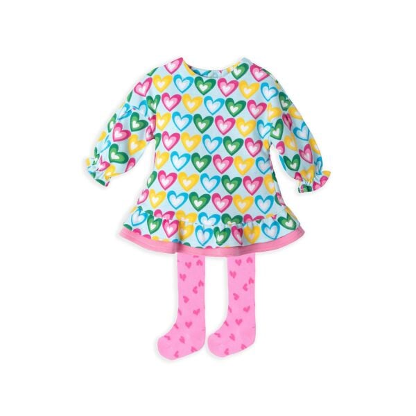 Agatha Ruiz de la Prada Renkli Kalp Desenli Elbise
