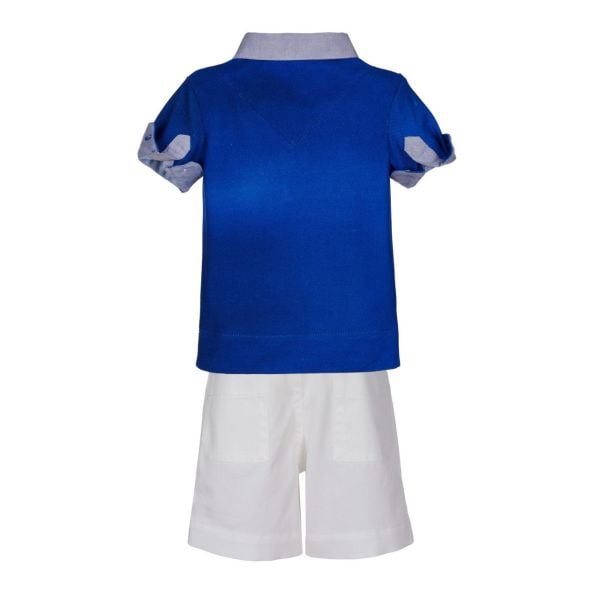 Balinalı 2li Erkek Çocuk T-shirt Şort Set