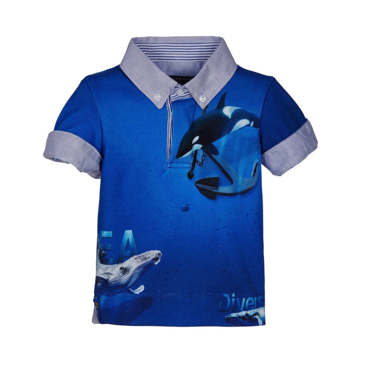 Balinalı 2li Erkek Çocuk T-shirt Şort Set