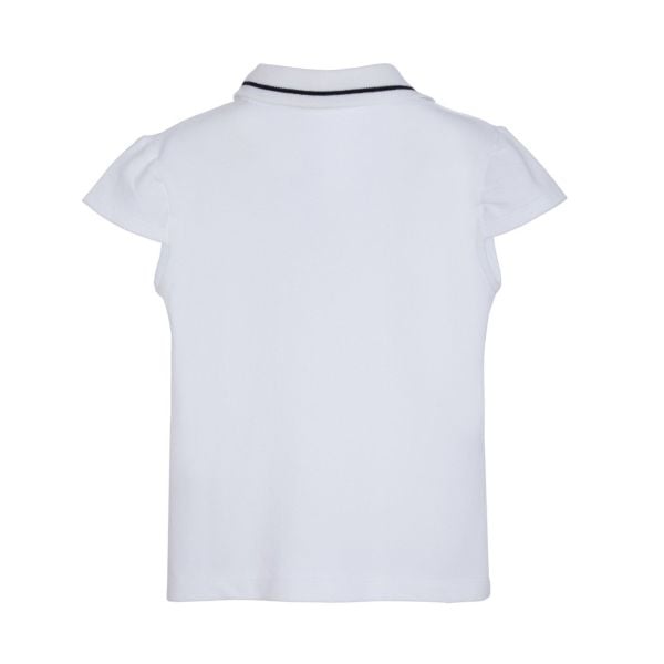 Denizci Temalı Polo Yaka Kız Çocuk T-shirt