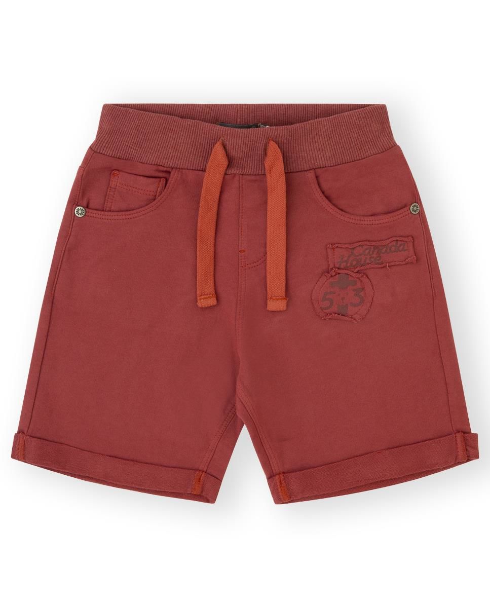 Canada House Kırmızı Erkek Çocuk Şort