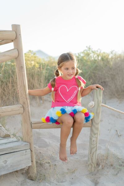 Agatha Ruiz de la Prada 2li T-shirt Etek Set