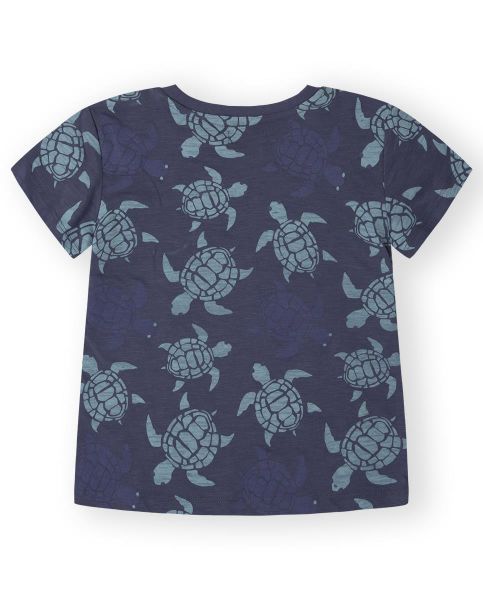 Canada House Kaplumbağa Desenli Erkek Çocuk T-shirt