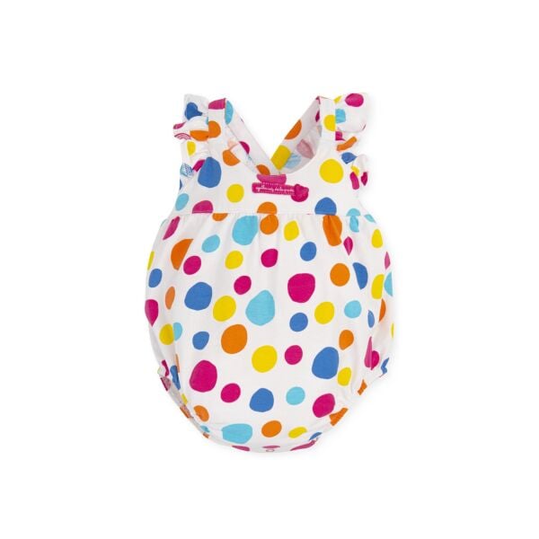 Agatha Ruiz de la Prada Puantiyeli Kız Bebek Tulum