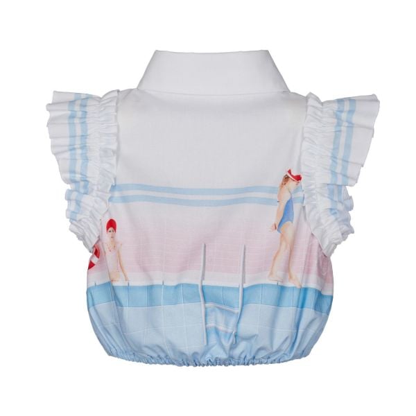 Tütülü 2li Kız Çocuk Gömlek Elbise Set