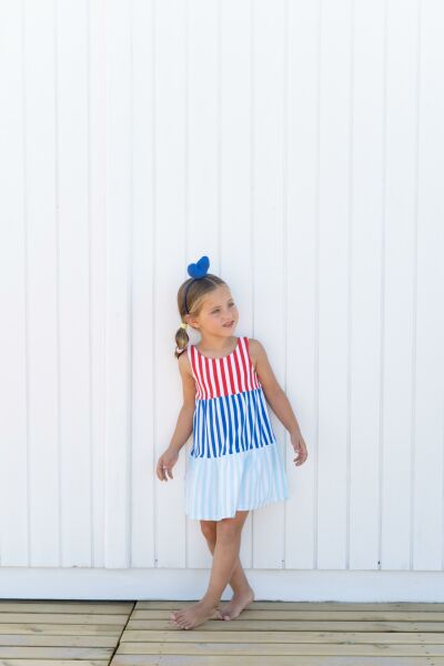 Agatha Ruiz de la Prada Çizgili Elbise