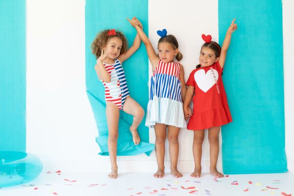 Agatha Ruiz de la Prada Çizgili Elbise