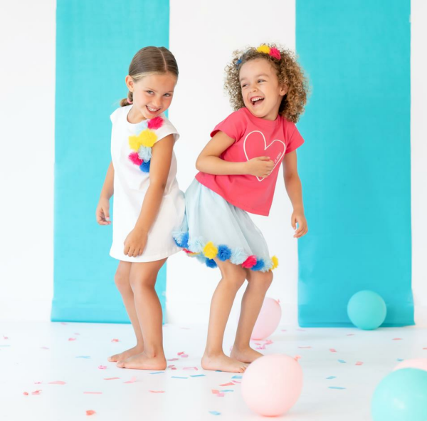 Agatha Ruiz de la Prada Tül Ponponlu Elbise