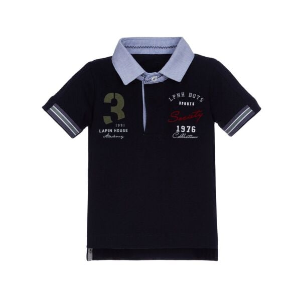 Gömlek Yakalı Erkek Çocuk T-shirt