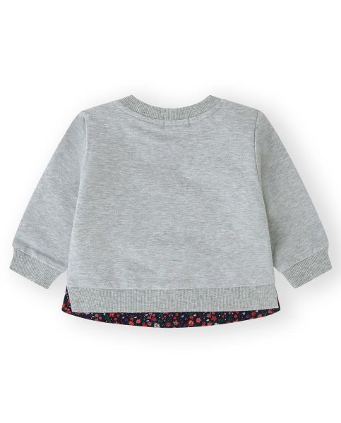 Canada House Çanta Aplikeli Kız Bebek Sweatshirt