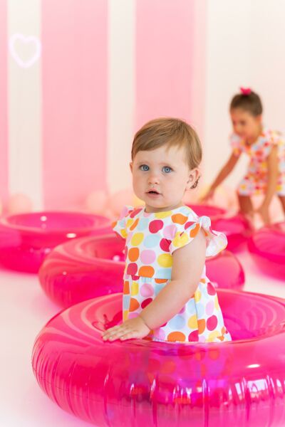 Agatha Ruiz de la Prada Puantiyeli Elbise