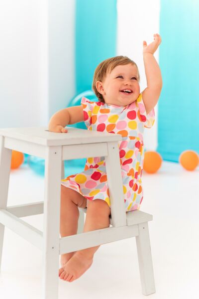 Agatha Ruiz de la Prada Puantiyeli Elbise