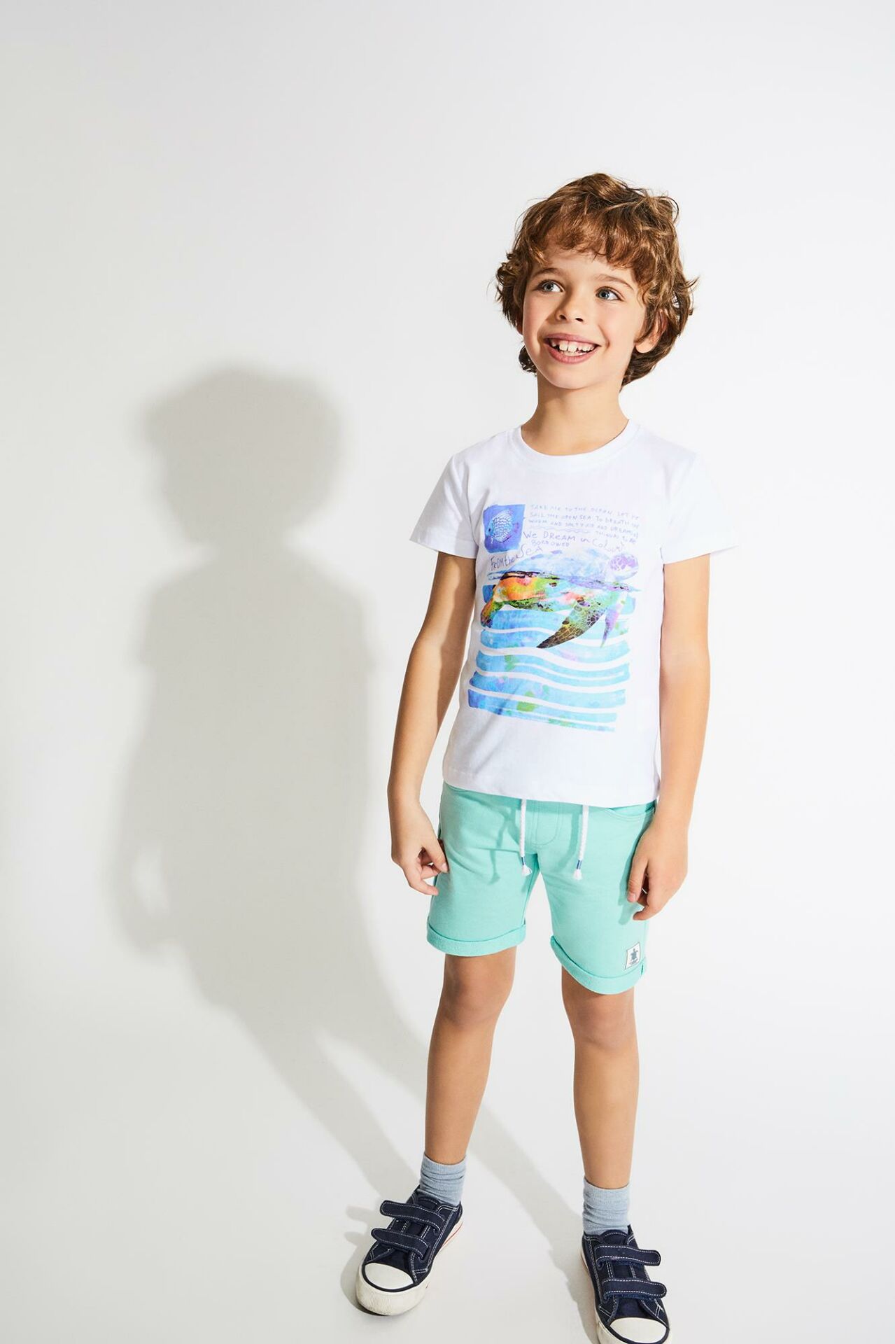 Canada House Turkuaz Erkek Çocuk Şort