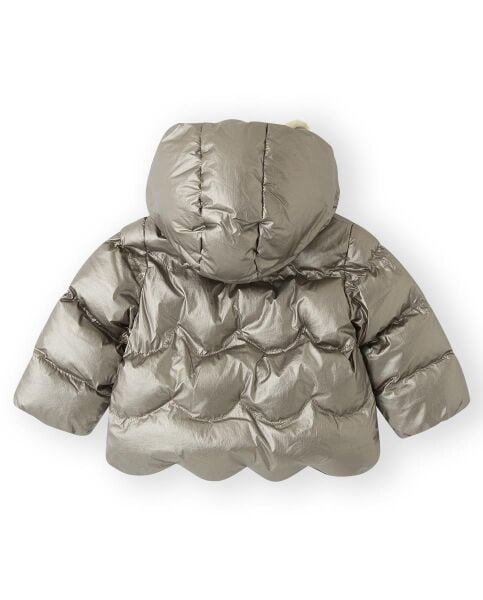 Canada House Kapüşonlu Kız Bebek Mont